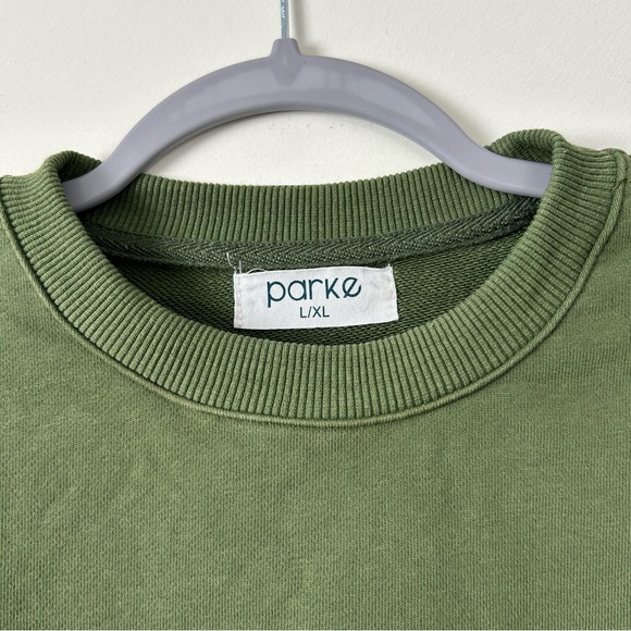Parke Crewneck Green Size Large/Extra Large - Picture 2 of 6